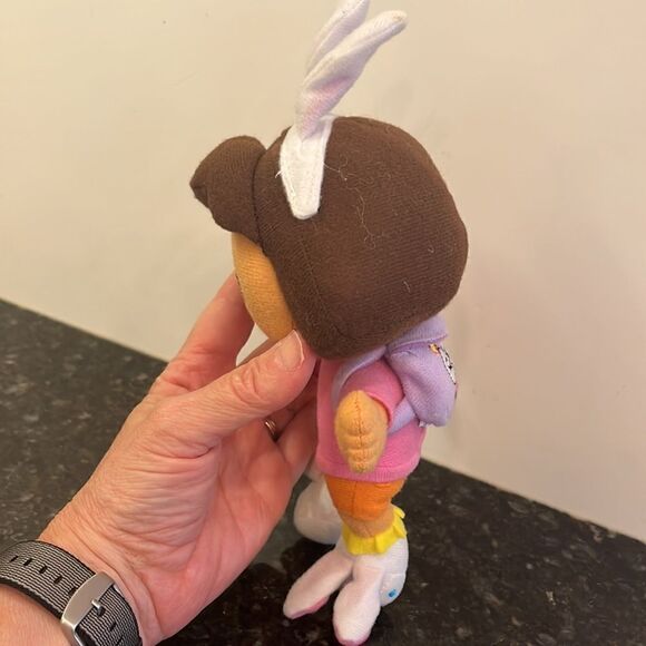 Dora The Explorer Easter Bunny with backpack plush - Picture 2 of 4